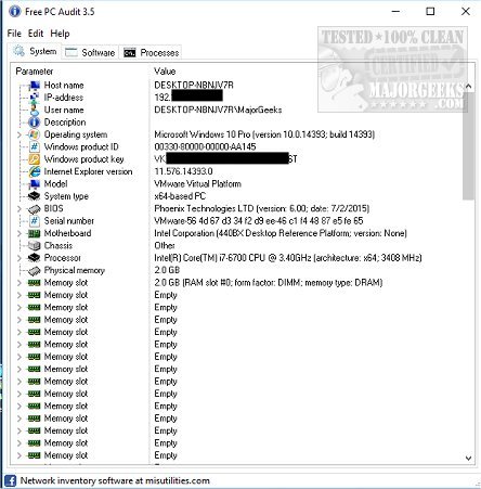 free pc audit download
